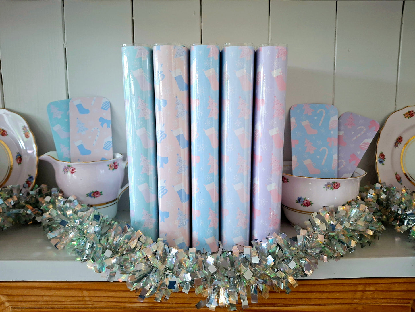 Cute Christmas Protective Interchangeable Book Covers. Romance.