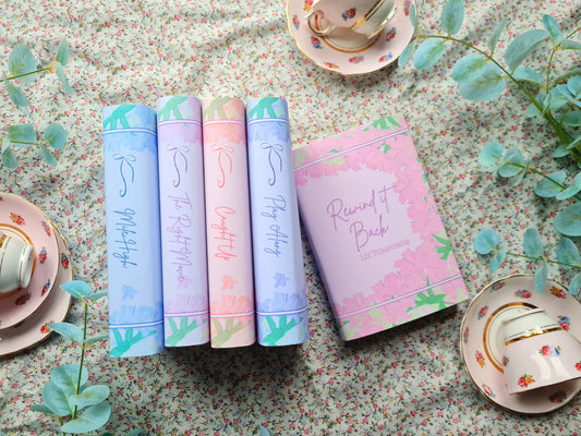Custom Lilly Flower Dust Jackets, you choose your Titles and Colours.