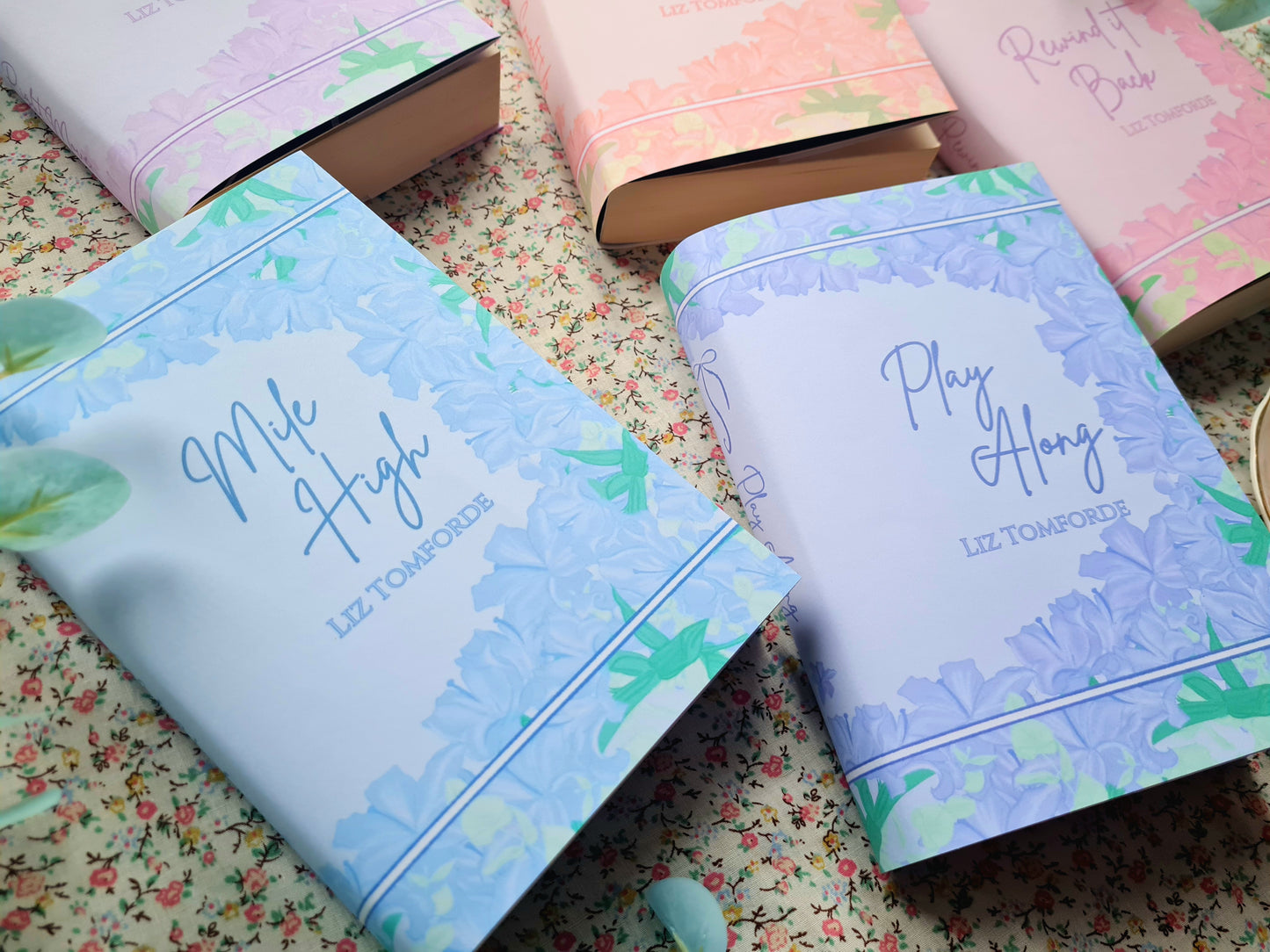 Custom Lilly Flower Dust Jackets, you choose your Titles and Colours.