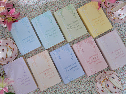 Bridgerton DIGITAL UNIVERSAL Book Dust Jackets