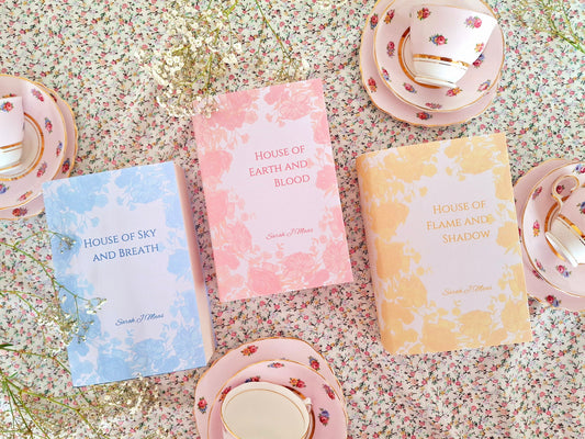 Digital Download. Crescent City Floral Dust Jackets. Print at Home.