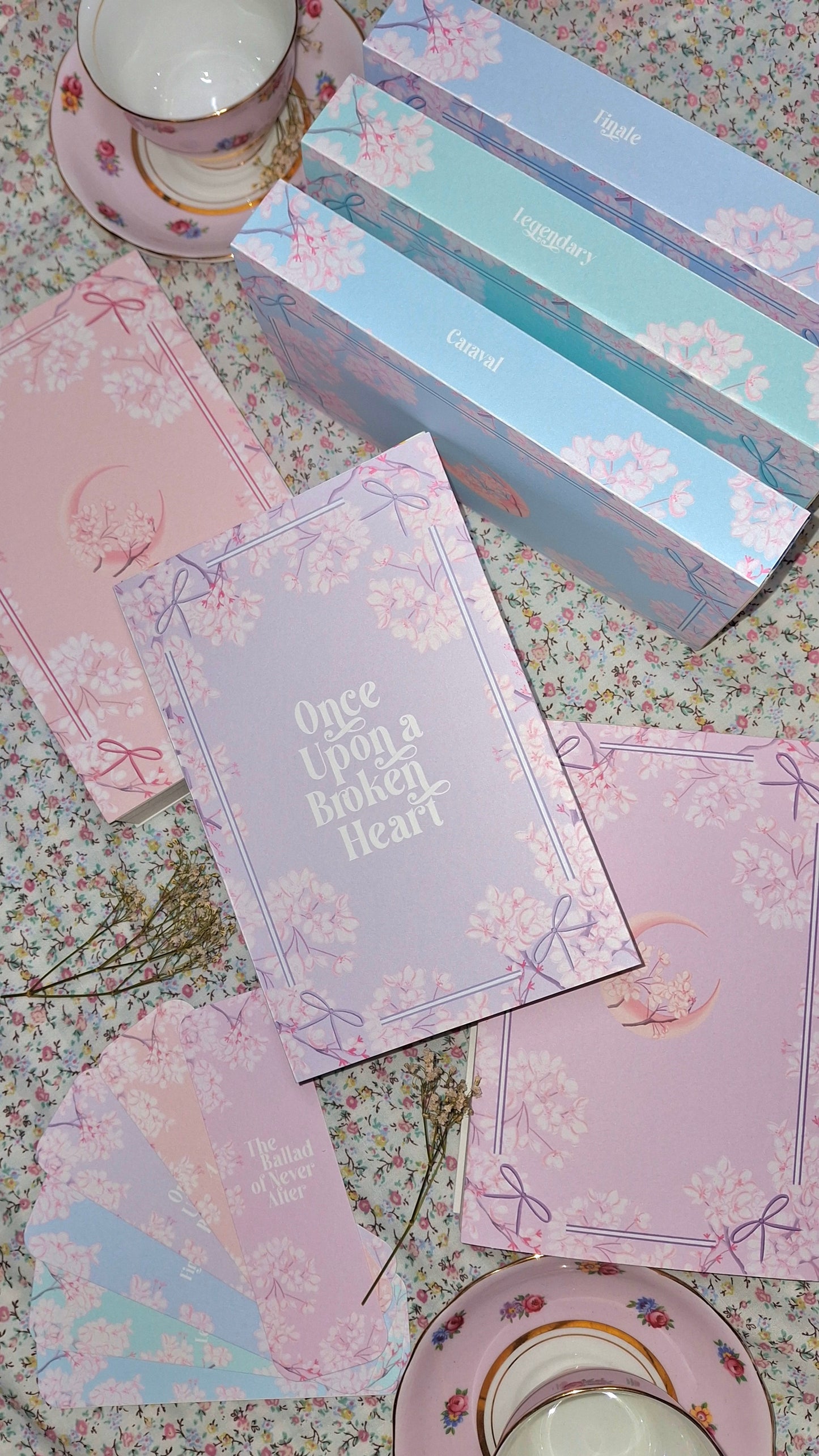 Once Upon a Time Dust Covers and Bookmarks
