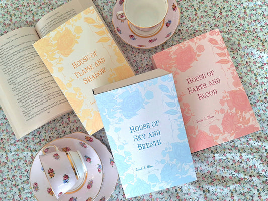 Crescent City Dust Covers and Bookmarks