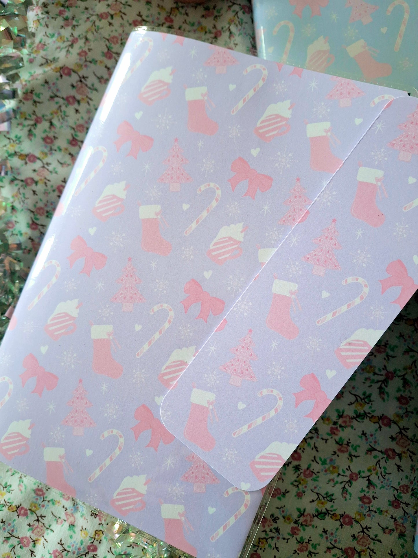 Cute Christmas Protective Interchangeable Book Covers. Romance.