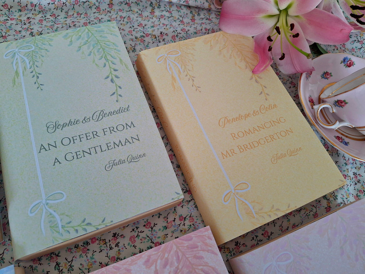 Custom Wisteria Dust Jacket