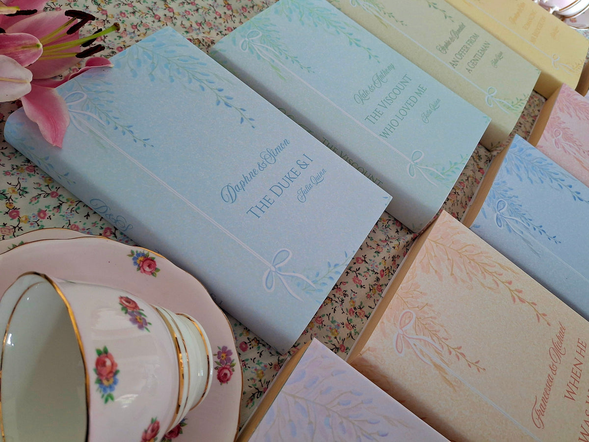 Custom Wisteria Dust Jacket