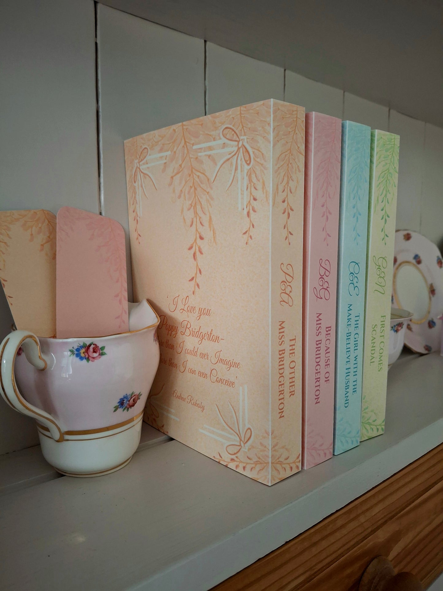 Bridgerton Prequel Dust Covers and Bookmarks