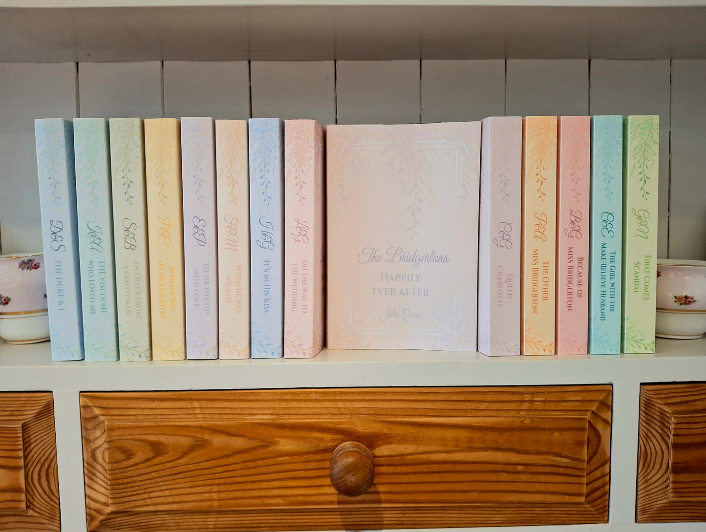 Bridgerton Prequel Dust Covers and Bookmarks